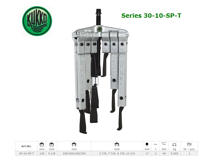 3-armige universele trekker 100x75mm Kukko 202-0 | DKMTools - DKM Tools