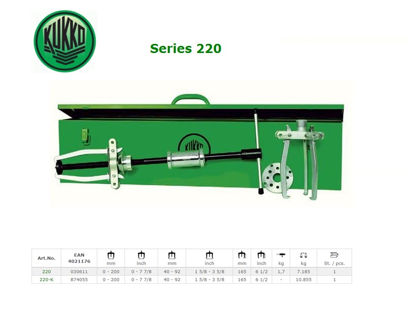 Trekker met glijhamer,Kukko 223-G | DKMTools - DKM Tools