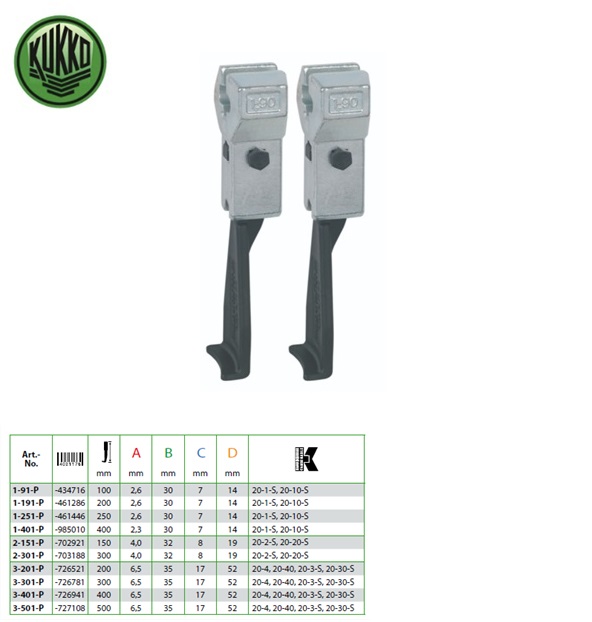 Kukko standaard trekhaken 100mm | DKMTools - DKM Tools