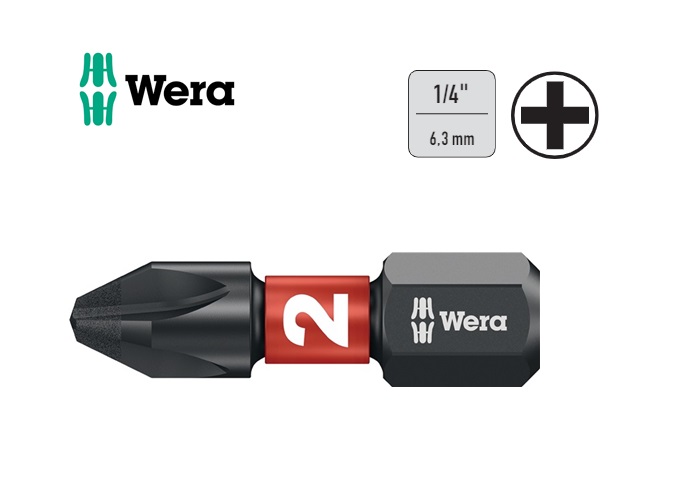 WERA Kruis/bit 851/1 Z PH 2x25mm C6,3 | DKMTools - DKM Tools