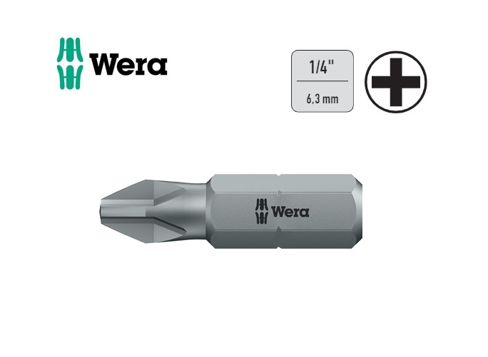 WERA Kruis/bit 851/1 Z PH 2x25mm C6,3