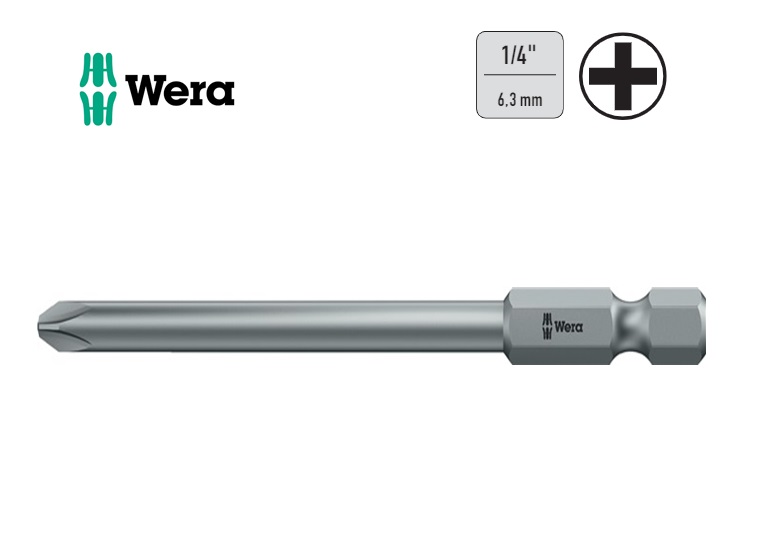 WERA Kruis/bit 851/1TZ PH 1x89mm C6,3