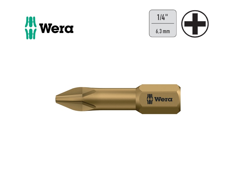 WERA Kruis/bit 851/1 TH PH 1 x 25mm C6,3
