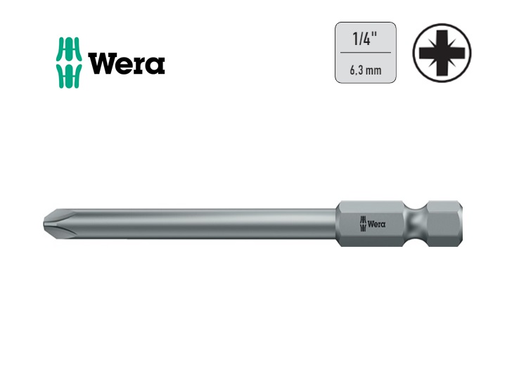 Wera Pozidrive bits 855/1 Z PZ 2 x 25mm | DKMTools - DKM Tools