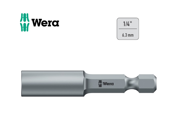 Wera 869-4M Dopsleutelbit met 6-kant 8 delig set | DKMTools - DKM Tools