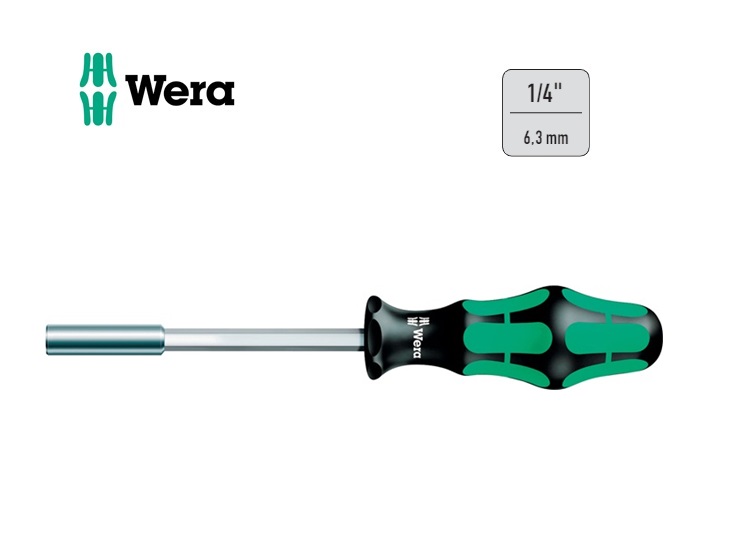 Wera 810-1 Handbithouder 1/4` met veerring