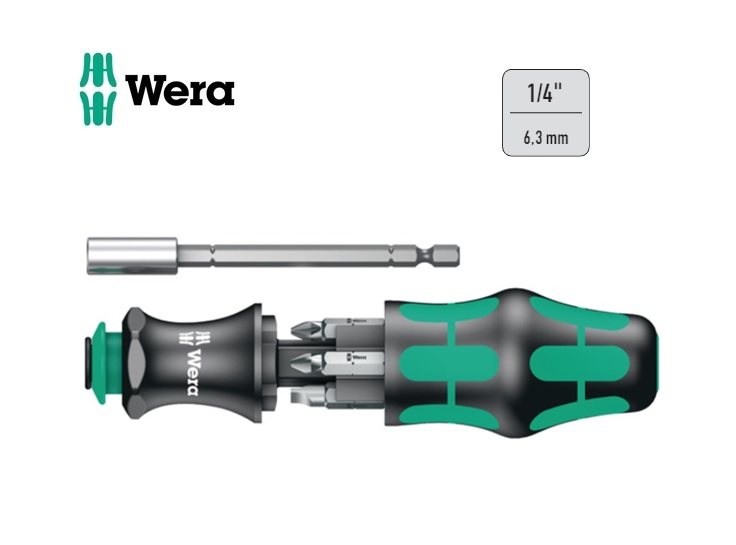 Wera KK 28 magazijnbithouder 8 delig