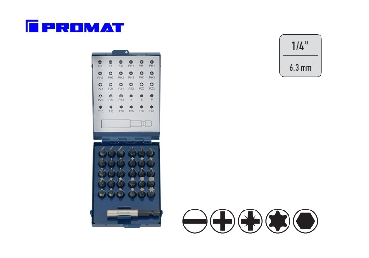 Bitassortiment 31-delig | DKMTools - DKM Tools