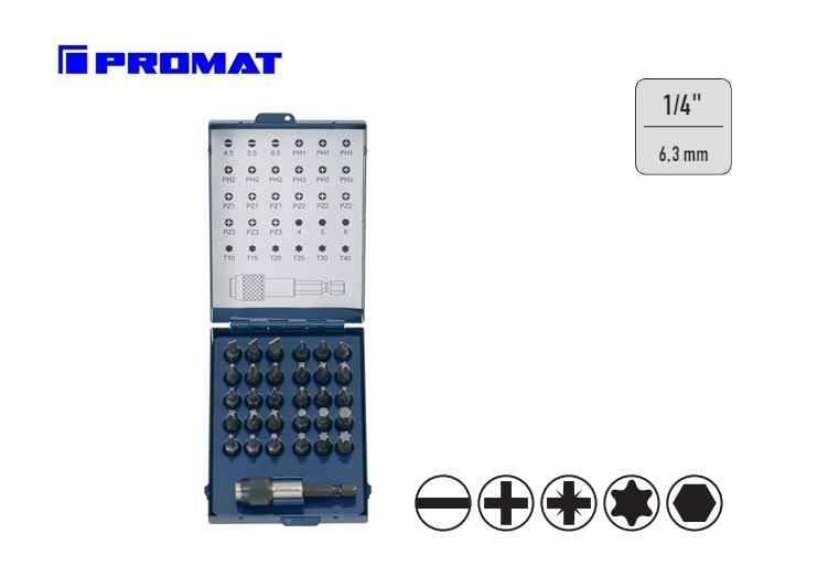 Bitassortiment 31-delig | DKMTools - DKM Tools