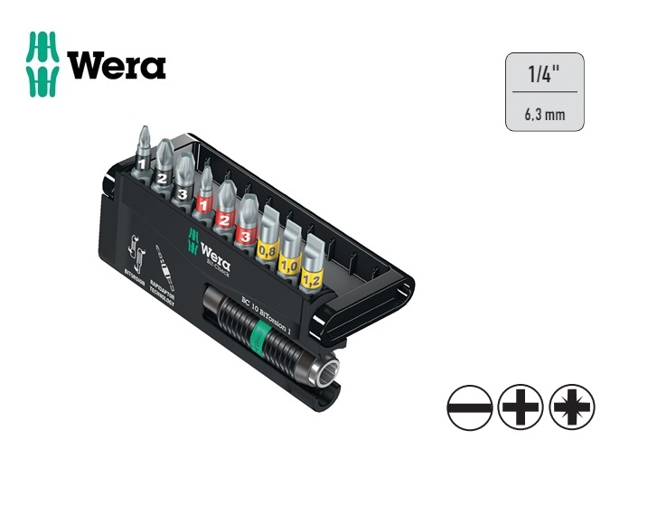 Wera Bit-Check 10 BiTorsion 1