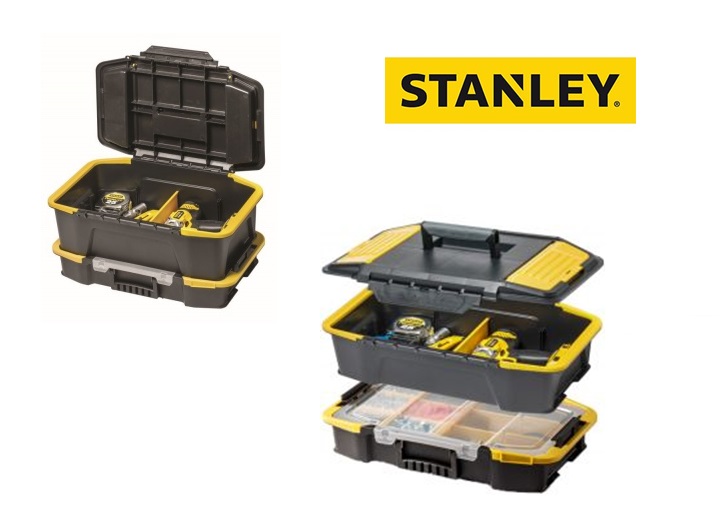 Stanley Click & Connect gereedschapskoffer 50,5x31x16,5cm | DKMTools - DKM Tools