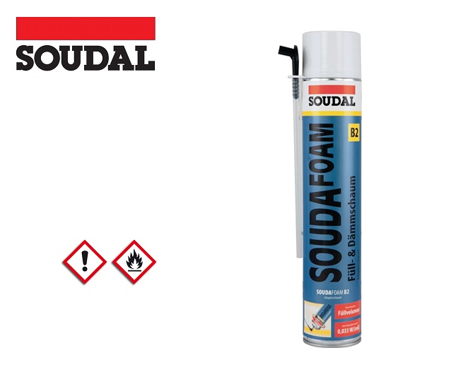 1K montageschuim SOUDAFOAM 500 ml B2 | DKMTools - DKM Tools