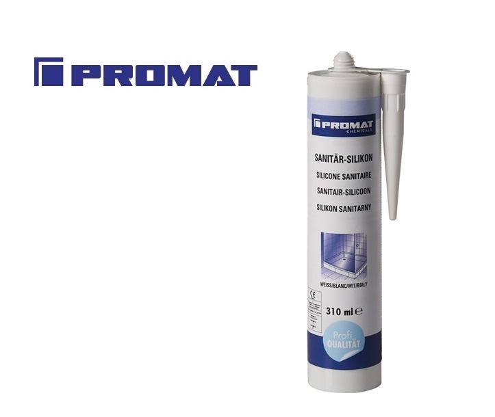 Sanitair-constructie siliconen wit. 310 ml | DKMTools - DKM Tools