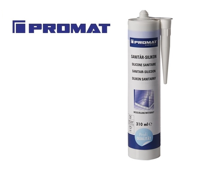 Sanitair-constructie siliconen grijs. 310 ml | DKMTools - DKM Tools