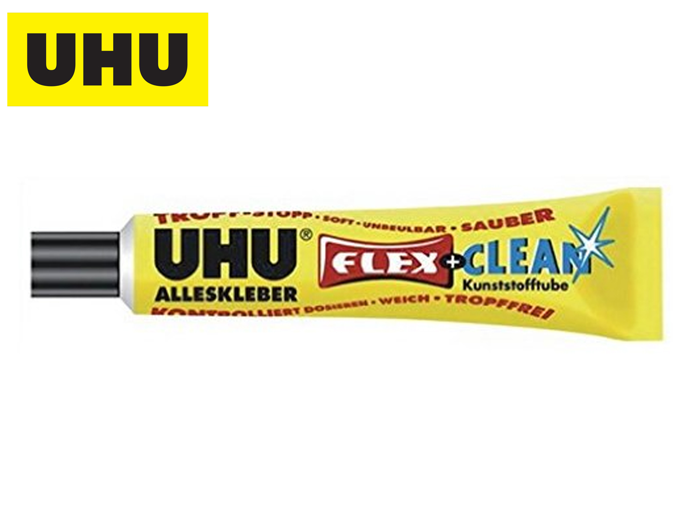 Universele lijm FLEX + CLEAN transp.20g Tube UHU