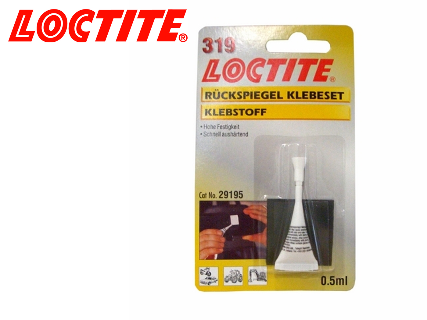 Loctite 319 Glas-Metaallijm Set 5g / 4ml