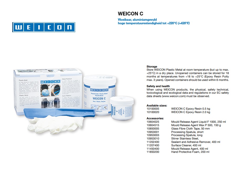 Weicon C Epoxyhars 0.5 kg