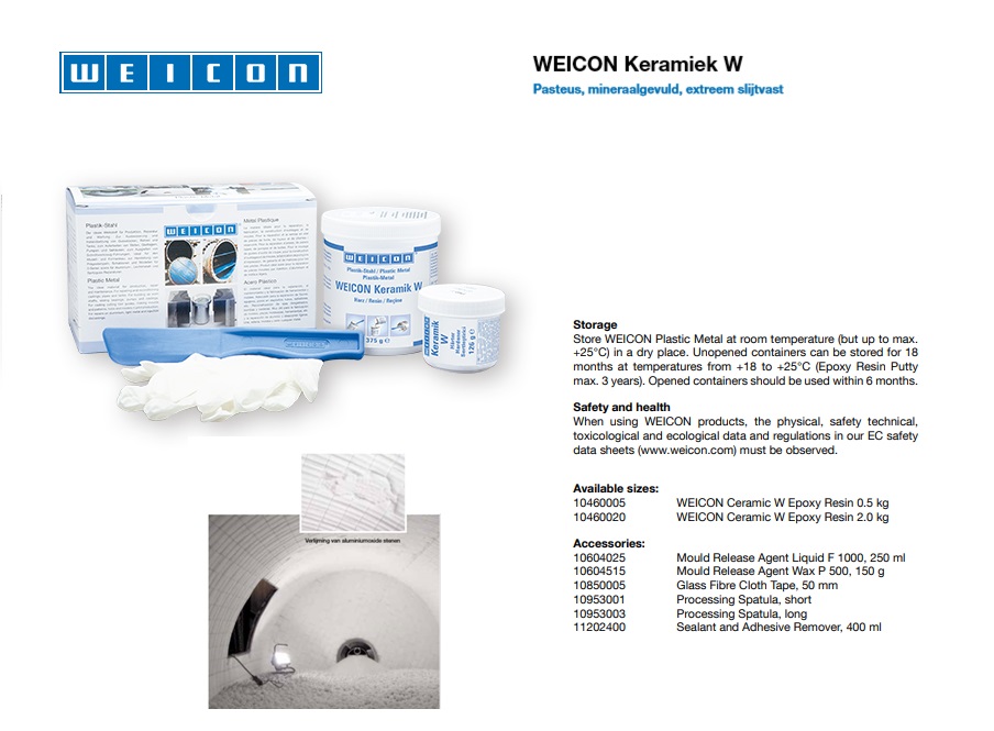 Weicon W Keramiek 0,5 kg