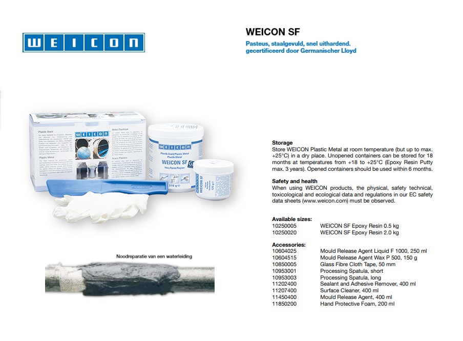 Weicon SF Epoxyhars 0.5 kg