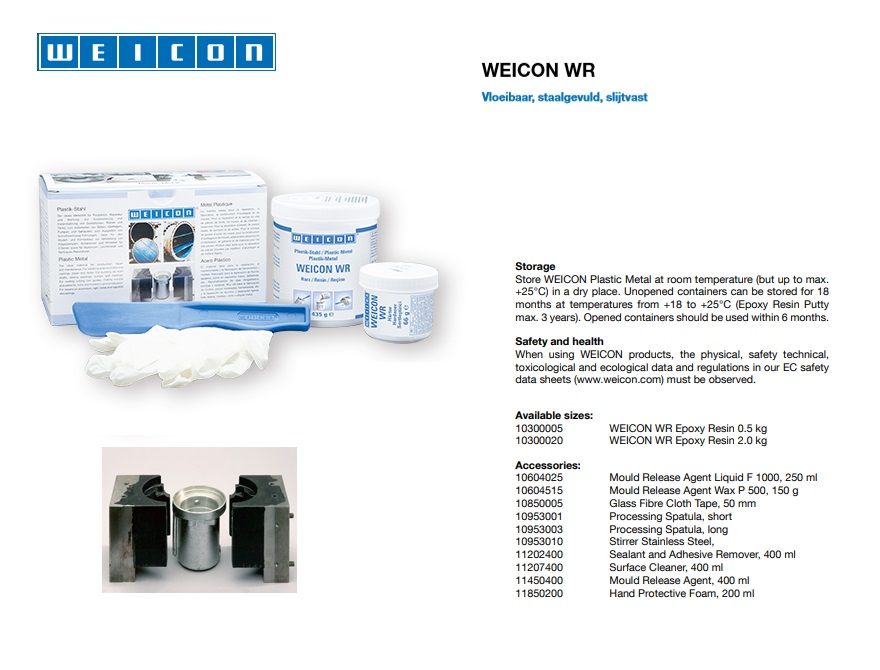 Weicon WR Epoxyhars 0.5 kg