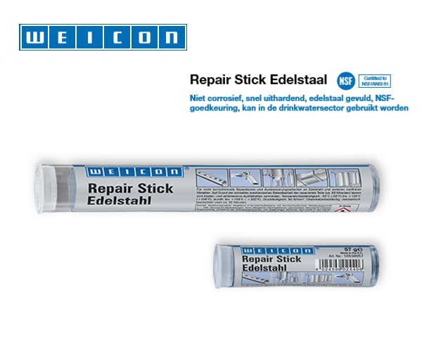 Weicon Repair Stick edelstaal 57 g