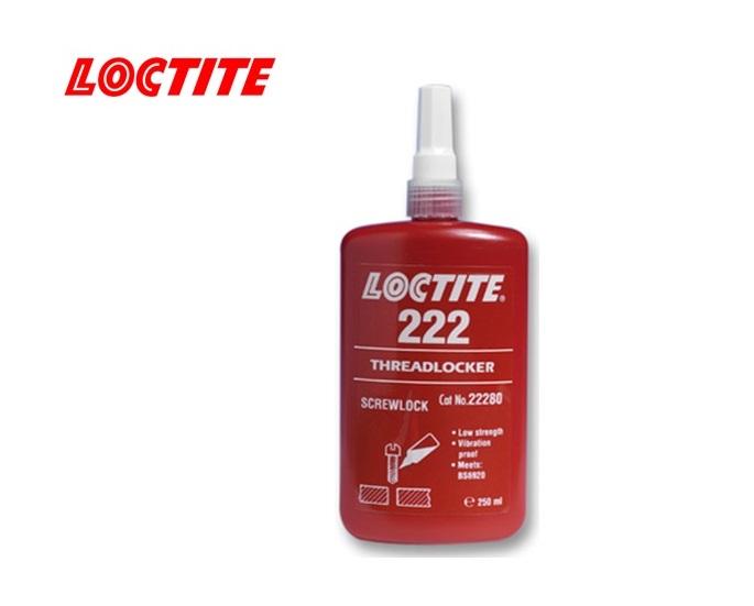 Loctite 222 Schroefdraadborgring 250ml