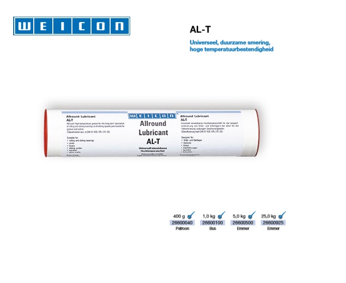 Universeel hoogtemperatuurvet AL-T 1 kg | DKMTools - DKM Tools