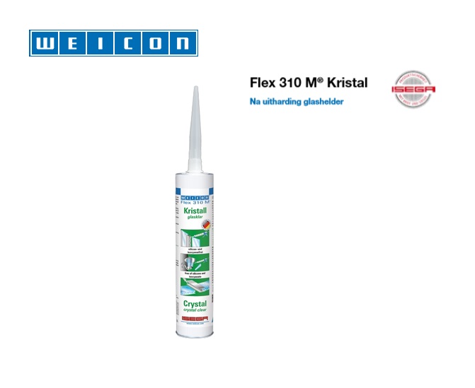 Flex 310 M Kristal kleef-afdicht-middel 310 ml transparante