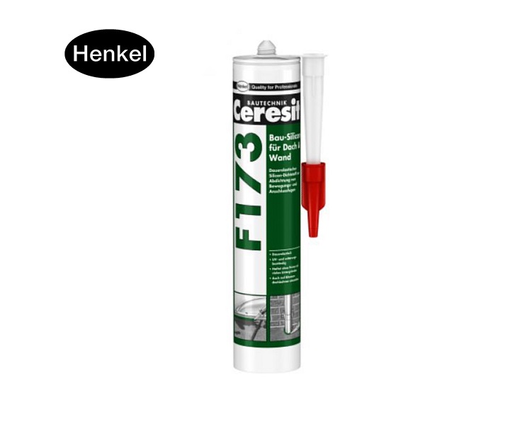 Dak / muur siliconen transparant 300ml Best.-50 / b + 150 ° C ELK weinig geur