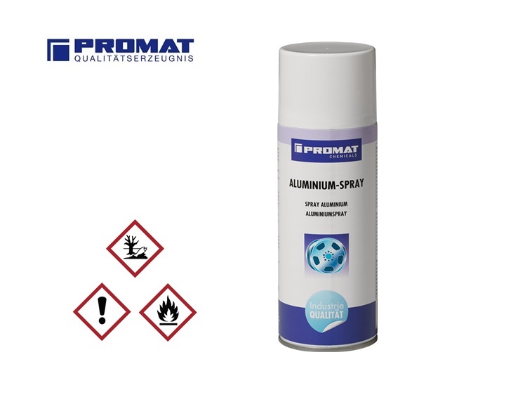 Aluminiumspray 400ml tot +500 graden spuitbus | DKMTools - DKM Tools