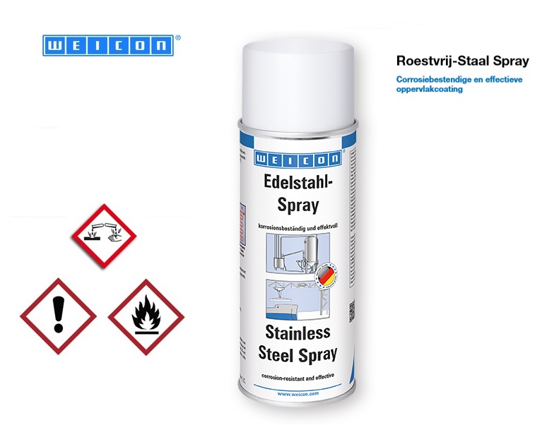 Roestvrij-Staal Spray 400 ml 
			 11100400