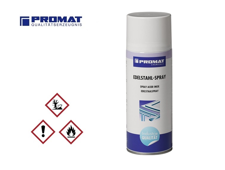 Roestvrij-Staal Spray 400ml tot +450 graden spuitbus 
			Promat 4000354072