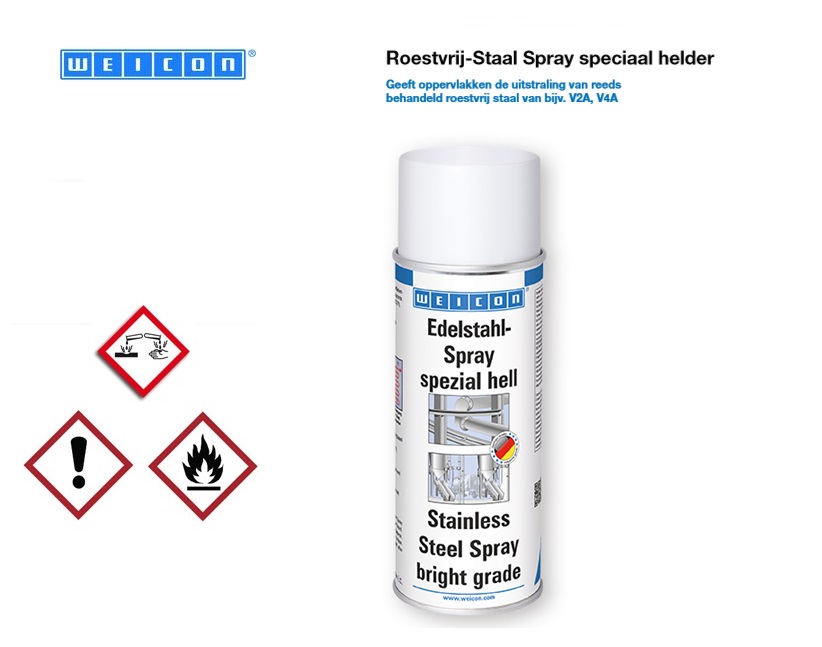 Roestvrij-Staal Spray speciaal helder 400 ml 
			 11104400