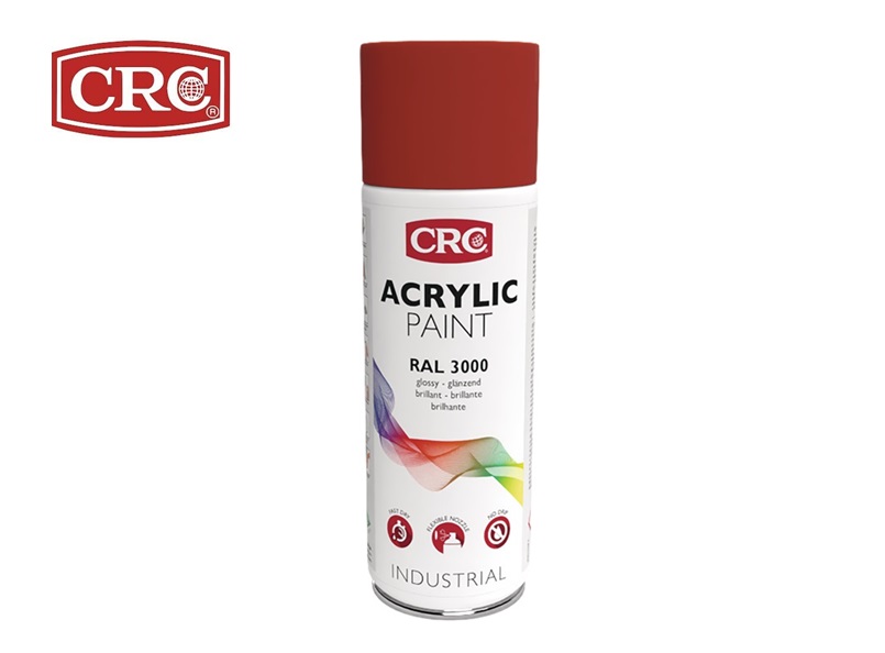 Beschermlak ACRYLIC Paint vuurrood 400 ml RAL 3000