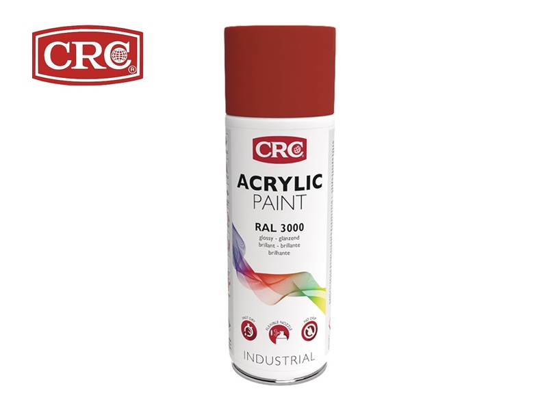 Acrylic Paint vuurrood 400 ml RAL 3000