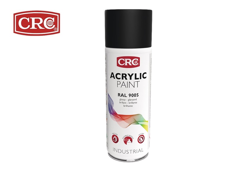 Beschermlak ACRYLIC Paint gitzwart 400 ml RAL 9005
