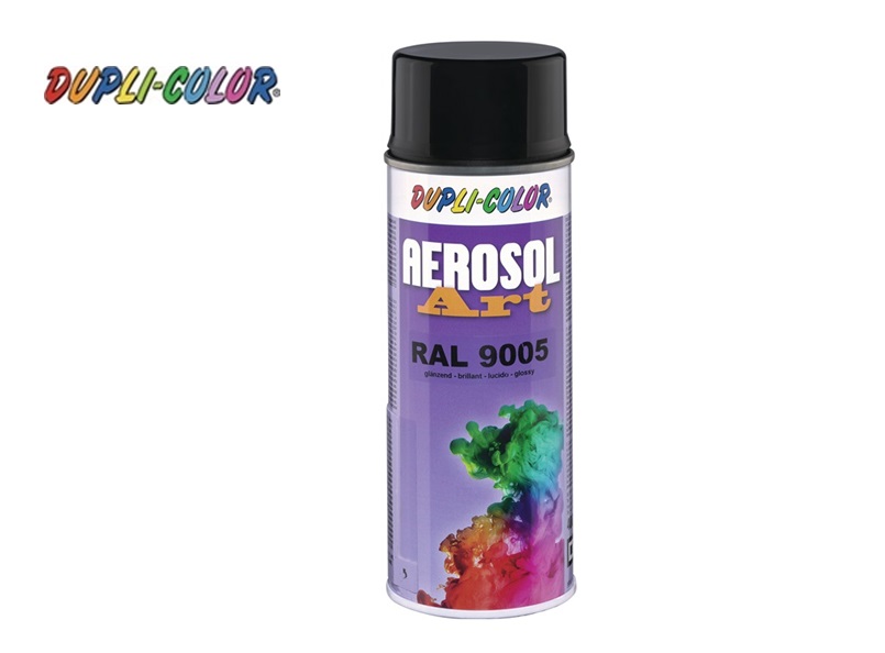 Kleurlakspray AEROSOL gitzwart 400 ml RAL 9005