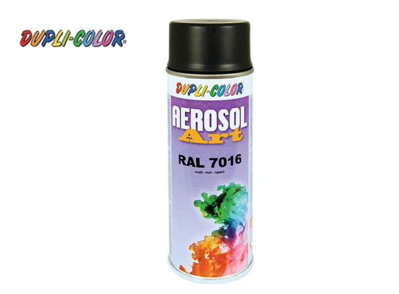 Kleurlakspray AEROSOL antracietgrijs 400 ml RAL 7016 Mat