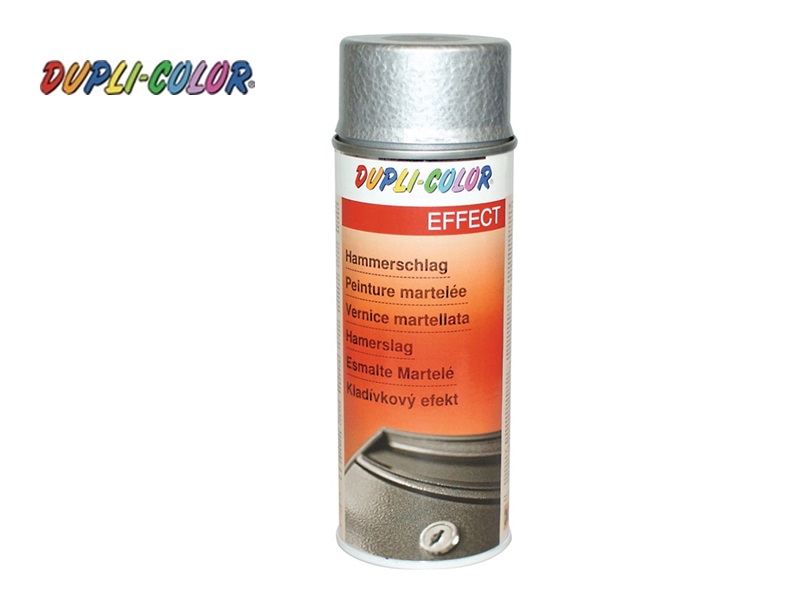 Dupli-color Hamerslag Spray zilver 400 ml