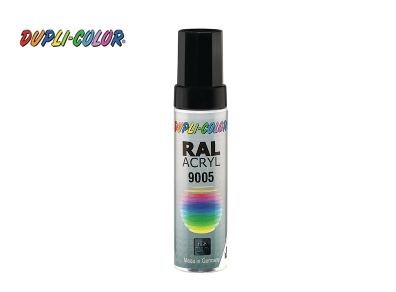 Lakstift gitzwart 12 ml RAL 9005