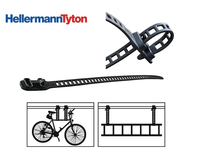 Softfix Kabelbinder herbruikbaar 180x7.0mm