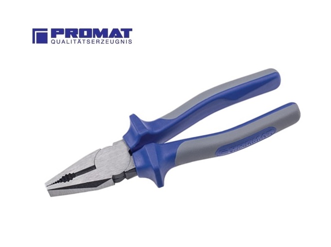 Combinatietang 180 mm chroom met 2comp.-greep Promat | DKMTools - DKM Tools