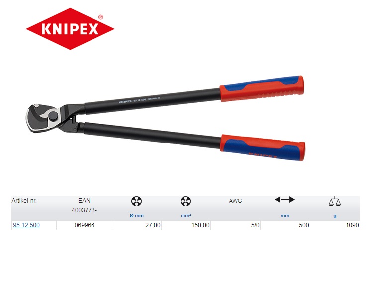 Knipex Kabelschaar 500mm 95 12 500