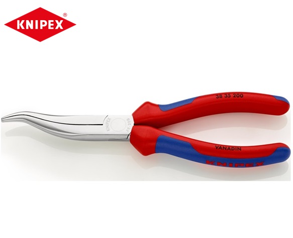 Knipex Mechanicatang 200mm, recht plat-rond | DKMTools - DKM Tools