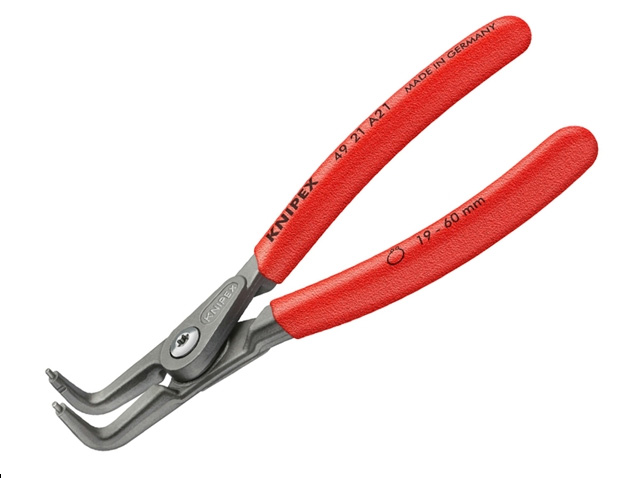 Precisie-zekeringsringtang buitenring 90 A11, 10-25mm Knipex 49 21 A11