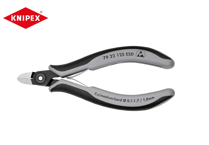 Knipex ESD Precisie-elektronica-zijsnijtang 125 mm | DKMTools - DKM Tools