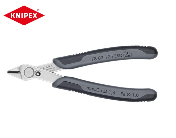 Knipex ESD Elektronica zijsnijder Super-Knips