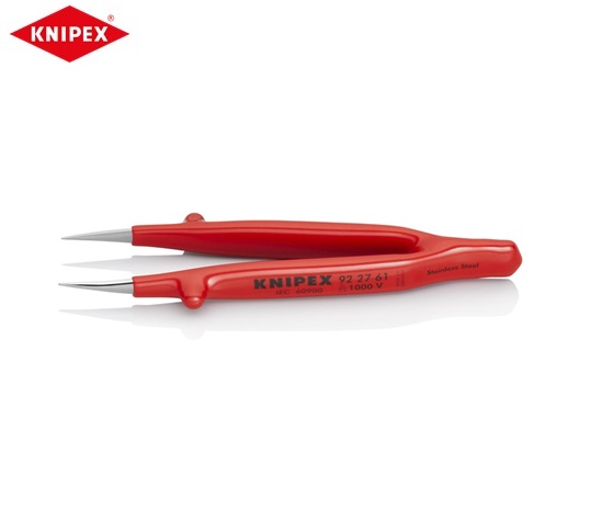 Precisie pincet IEC 60900:2004 Knipex L.130mm puntig