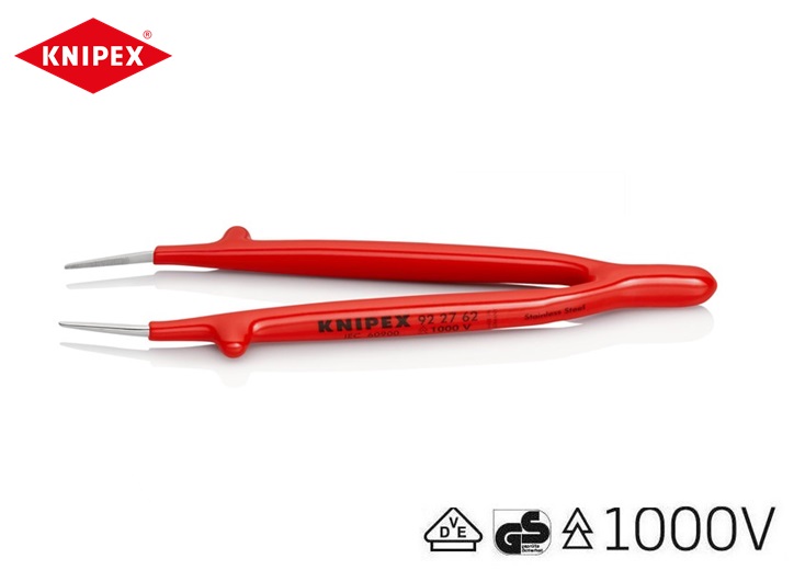 Knipex Precisie-pincet  145 mm recht verchroomd | DKMTools - DKM Tools