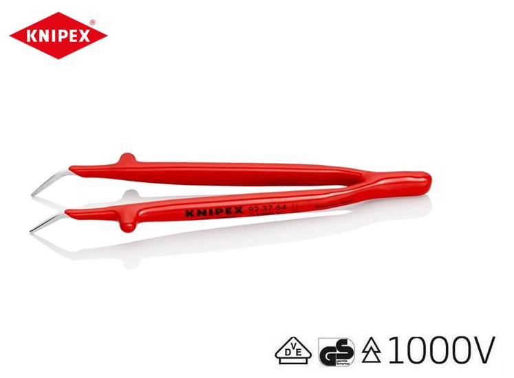 Knipex Precisie-pincet 130 mm recht verchroomd | DKMTools - DKM Tools